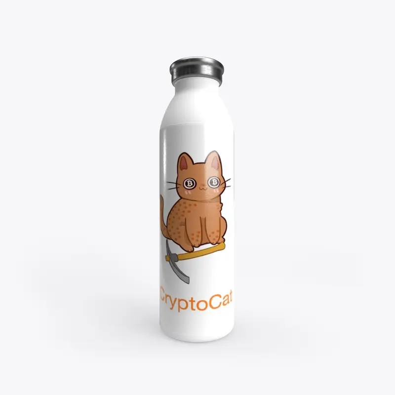 CryptoCat - Water Bottle